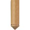 Ekena Millwork Olympic Arts & Crafts Rough Sawn Bracket, Western Red Cedar, 6"W x 18"D x 22"H BKT06X18X22OLY03RWR - alternate 4